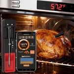 Bluetooth Wireless Meat Thermometer For Oven: Smart 572 Oven-safe Probe W. Fixed Price $45.09.