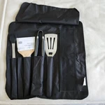 Open Box Pampered Chef 5 Piece Grill Set (4 Tools + Case) Grilling Kit Bbq Cook. Fixed Price $77.77.