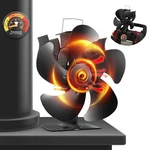 Wood Stove Fan, Fireplace Fan For Burning Stove, Medium, Black-stove. Fixed Price $38.76.