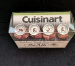 Cuisinart Outdoor Steak Thermometers Set Of 4 Stainless Steel New In Box. Fixed Price $10.00.
