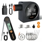 Inkbird Automatic Smoker Fan Controller Wifi Bbq Meat Thermometer Cooking Tools. Fixed Price $98.00.