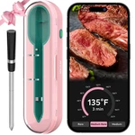 Idiak Wireless Meat Thermometer For Grilling And Smoking Cp10 500ft Probe. Fixed Price $59.61.
