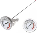 16" Long Stem Deep Fry Thermometer With Pot Clip, Instant Read 2" Dial Meat Bbq. Fixed Price $19.99.