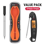 Thermopro Tp960 500ft Wireless Meat Thermometer + Instant Read Budget Clearance. Fixed Price $40.99.