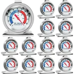 12 Pack Refrigerator Freezer Thermometer Large Dial Fridge With D.... Fixed Price $36.97.