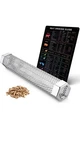 Bbq Meat Temperature Magnet & Pellet Smoker Tube Bundle, New In Box. Fixed Price $40.00.