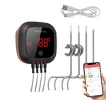 Inkbird Bluetooth Digital Wireless Meat Thermometer With 4 Probes Timer, Alarm,1. Fixed Price $79.48.