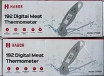 Habor 192 Digital Meat Thermometer (lot Of 2). Fixed Price $15.10.