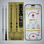 Bbqovn Wifi Sub-1g Wireless Meat Thermometer, Unlimited Range Ambient Monitoring. Fixed Price $54.95.