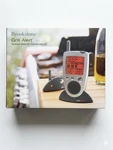 Brookstone Grill Alert Talking Remote Meat Thermometer W/ Portable Monitor New. Fixed Price $20.00.