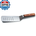 Dexter-russell Ps8698 8"x3" Perforated Turner Spatula Stainless Steel Rosewood H. Fixed Price $61.96.