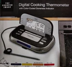 New Sharper Image Digital Cooking Thermometer Color-coded Doneness (bent Box). Fixed Price $14.77.