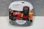 Oregon Scientific Talking Bbq Oven Thermometer Red Grill Right New Sealed (read). Fixed Price $24.99.