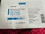 Mckesson Refrigerator - Freezer Thermometer Data Logger Single Probe / Mck80021p. Fixed Price $30.00.