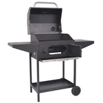 Charcoal Smoker Grill Barbecue With Bottom Shelf Black Vidaxl. Fixed Price $321.99.