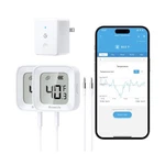 Goveelife Wifi Refrigerator Thermometer With Alarm 2 Pack, Remote App Alert W.... Fixed Price $87.58.