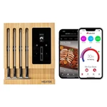 Meater Block: Wifi Smart Wireless Meat Thermometer 4 Probes, Long Range Perf. Fixed Price $385.99.