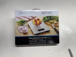 Mainstays Digital Scale, Food Stainless Steel Platform, Lcd 11 Lbs,5kg. Fixed Price $16.99.