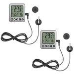 2 Pcs Refrigerator Thermometer Freezer Alarm Digital Frid.... Fixed Price $30.46.