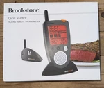 Brookstone Grill Alert Talking Remote Meat Thermometer Wireless.. Fixed Price $20.00.