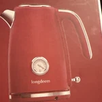 Longdeem Ld-k3041e Red Corded Electric Kettle With Thermometer. Fixed Price $41.08.