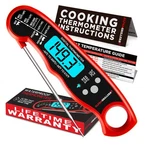 Alpha Grillers Instant Read Meat Thermometer - Digital Food Cooking Bbq Grill. Fixed Price $35.04.