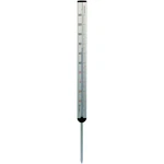 Hokco Large 46 Inch Tall Garden Thermometer Silver Anodized Aluminum. Fixed Price $64.00.