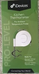 Idevices Kitchen Thermometer Pro Ambient Temperature Probe Nib. Fixed Price $18.21.