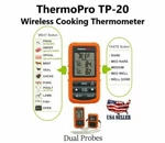 Thermopro Tp20 Wireless Dual Probe Digital Thermometer For Cooking Bbq Outdoor. Fixed Price $44.99.