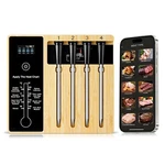 Smart Wireless Meat Thermometer 4 Probes, Bluetooth Food Thermometer, Remote .... Fixed Price $91.81.