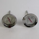 Lot Of 2 Vintage Cooper Meat Thermometers 4" Probes. Fixed Price $15.29.