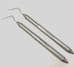 2 Pcs -periodontal Probe - Unc/15 Hallow Handle -north Carolina. Fixed Price $26.30.