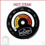 Midwest Hearth Wood Stove Thermometer - Magnetic Top Meter (made In Usa). Fixed Price $34.19.