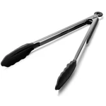Kitchen Tongs For Cooking - 600 F Heat Resistant Food Tong With Non-scratch S.... Fixed Price $22.91.