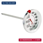 Escali Ah1 Stainless Steel Oven Safe Meat Thermometer, Extra Large 2.5-inches Di. Fixed Price $16.17.