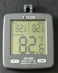 Taylor Gray Digital Safe Zone Thermometer For Refrigerators And Freezers Vm01. Fixed Price $15.00.