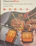Thermopro Tp-27b Remote Food Thermometer With 4 Probes - Orange 500 Feet New. Fixed Price $45.00.