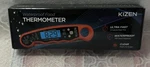 Kizen Digital Waterproof Instant Read Meat Thermometer - Black Red. Fixed Price $12.22.