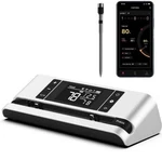 Dewjom Wireless Smart Meat Thermometer With Dual-sensor Probe 500ft - Silver. Fixed Price $49.95.