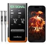 Thermomaven Wireless Bluetooth Smart Meat Thermometer: Standalone Base, Wi. Fixed Price $110.39.