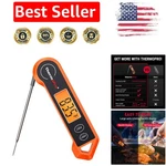 Professional Food Thermometer With 4.3-inch Probe Ideal For All Cooking Needs. Fixed Price $26.99.