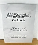 Taste The Difference Trager Grill Cookbook 2007 Bbq Grilling Smoking Wood Pellet. Fixed Price $15.33.