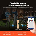 Vevor Wireless Bluetooth Meat Thermometer Probe, 500ft Range For Cooking. Fixed Price $45.00.