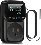 Diymore Digital Temperature Controller Outlet - 1800w Plug-in Thermostat With He. Fixed Price $23.79.