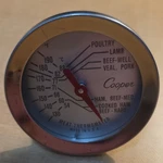 Vintage Cooper Instant Read Analogue Stainless Steel Meat Thermometer Silver. Fixed Price $9.00.