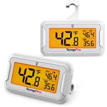 Refrigerator Thermometer 2 Pack With Large Backlit Lcd Display, Waterproof Fr.... Fixed Price $22.96.