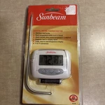 Sunbeam Digital Probe Thermometer Food New Factory Sealed. Fixed Price $9.99.