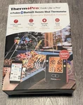 Therm Pro Bluetooth 4 Color Coated Probes Meat Thermometer Tp25w Preset Temp. Fixed Price $64.99.