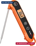Temppro Digital Instant Read Meat Thermometer For Grilling Waterproof Kitchen Fo. Fixed Price $14.47.