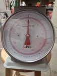 Winco Scal-9100 9 Inch Dial Receiving Portion Scale 100 Lb 4 Oz Calibrated Steel. Fixed Price $75.00.